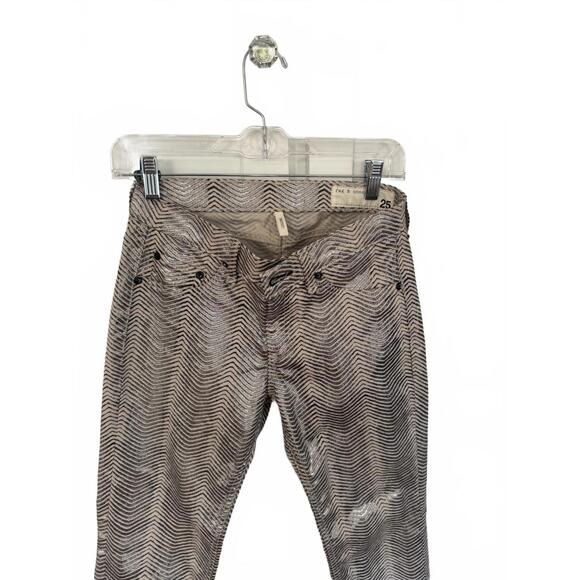 Rag & Bone Zebra Print Leggins - Picture 2 of 5